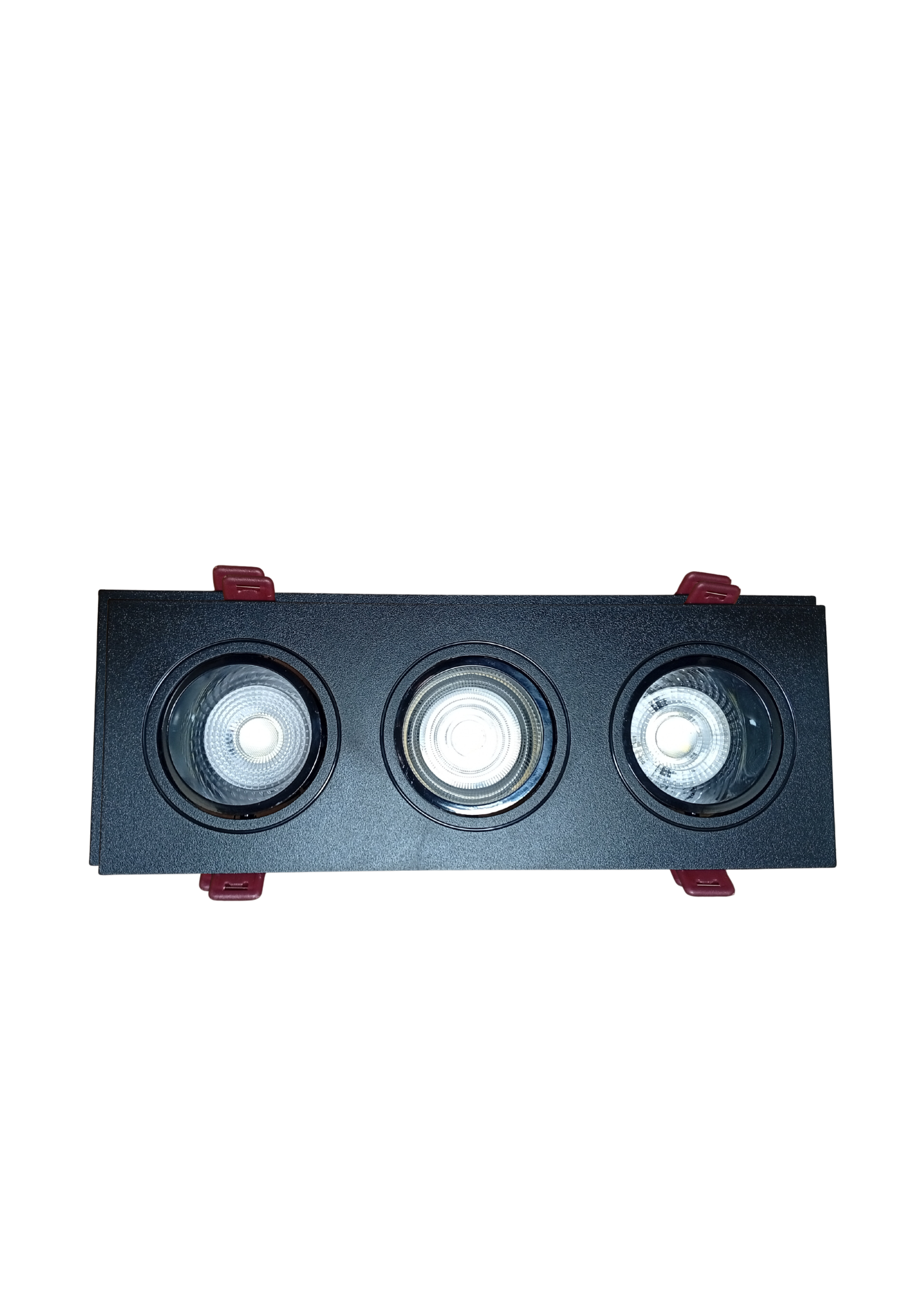 Cadre Spot Carré Triple BK/WH - Image 3