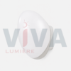 Applique murale LED ronde blanche vue produit