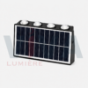 Applique solaire extérieure LED avec panneau solaire intégré