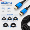 Infographie câble HDMI 2.0 4K 60Hz longueurs 3m 5m 10m 15m 20m