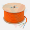 Câble réseau orange 305m 24AWG sur bobine
