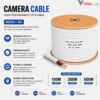 Fiche technique câble caméra RG59 + DC 100m 200m 500m