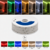 Ruban LED RGB avec couleurs rouge vert bleu blanc chaud 2700K blanc naturel 4000K blanc froid 6500K mars green