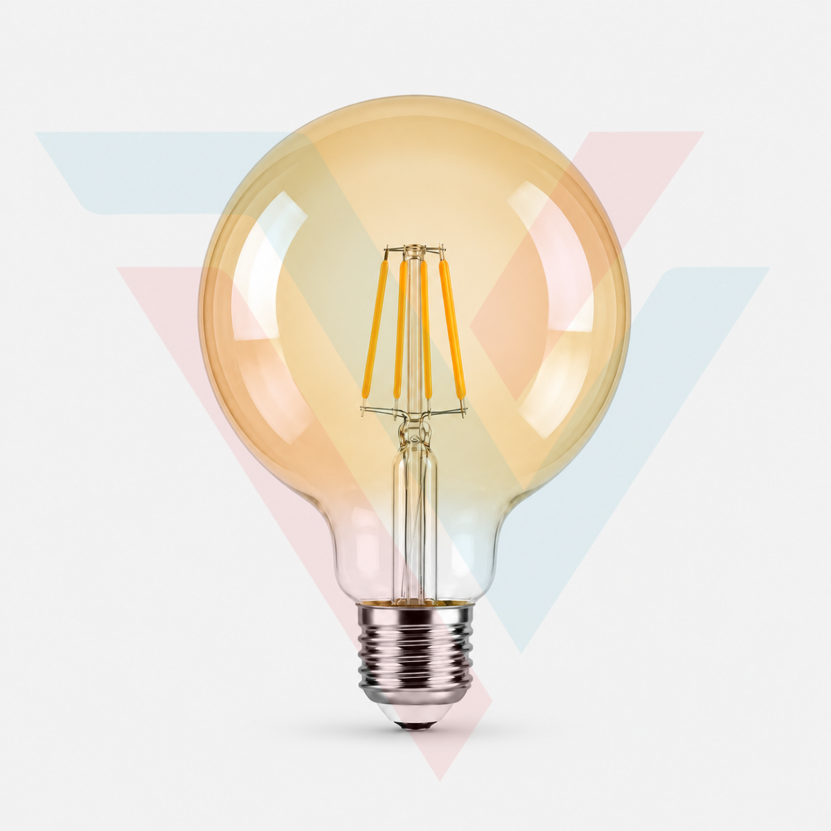 Ampoule LED G125 filament E27 2700K