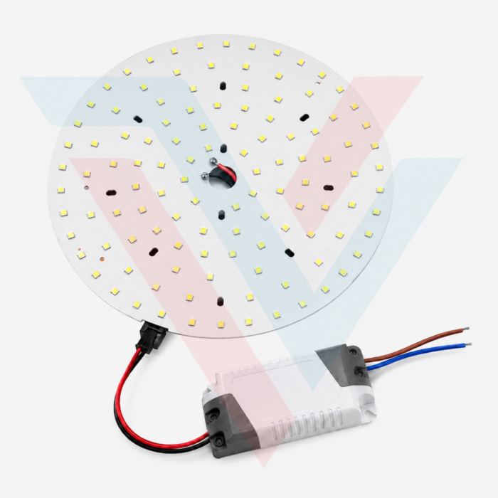 Module LED rond avec driver pour remplacement de plafonnier