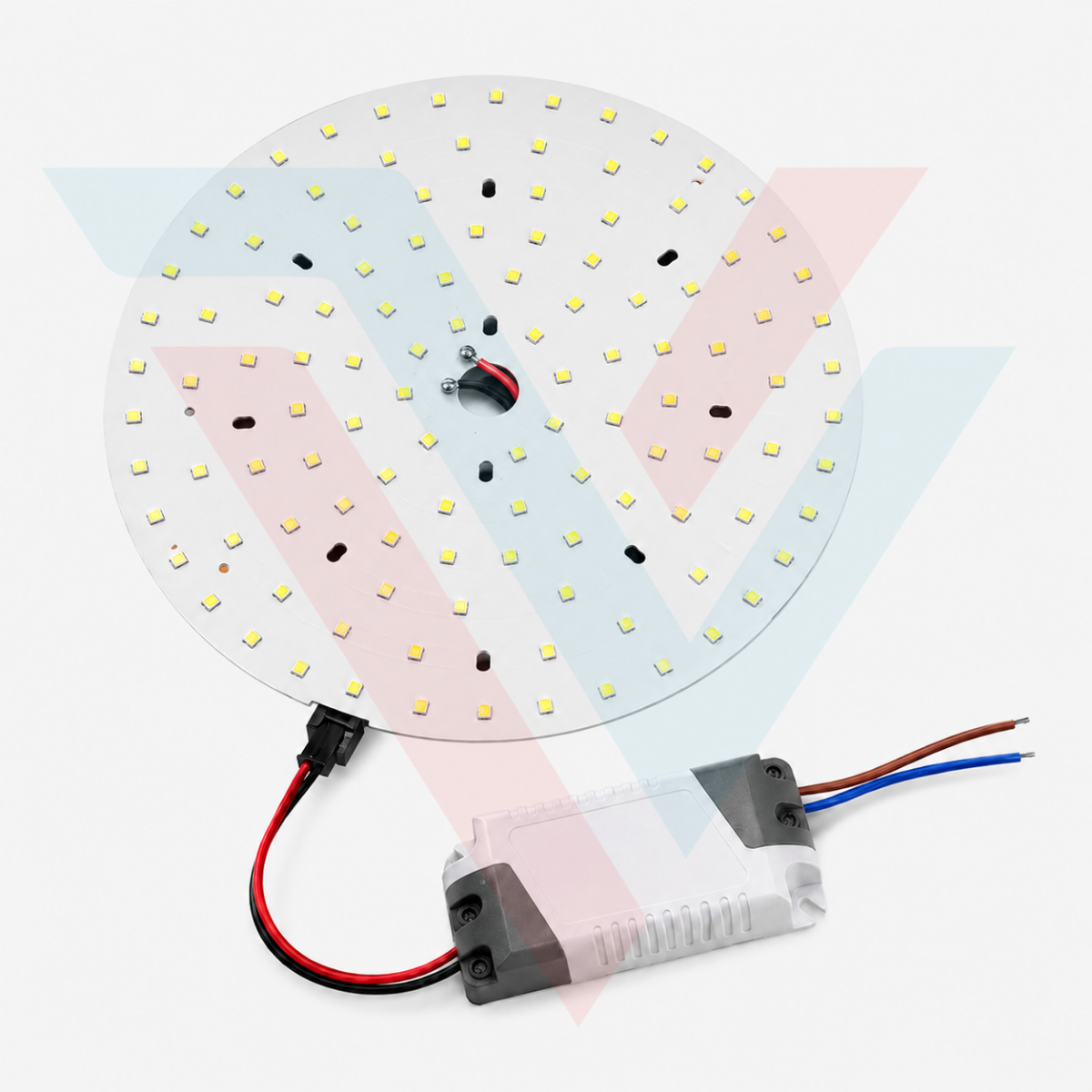 Module LED rond avec driver pour remplacement de plafonnier
