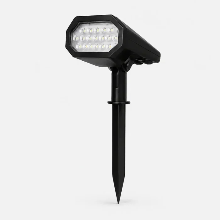 Projecteur solaire jardin à piquet 2.5W IP65 6500K