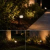 Projecteur solaire jardin à piquet 2.5W IP65 6500K