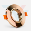 support spot rond marron pour ampoule LED