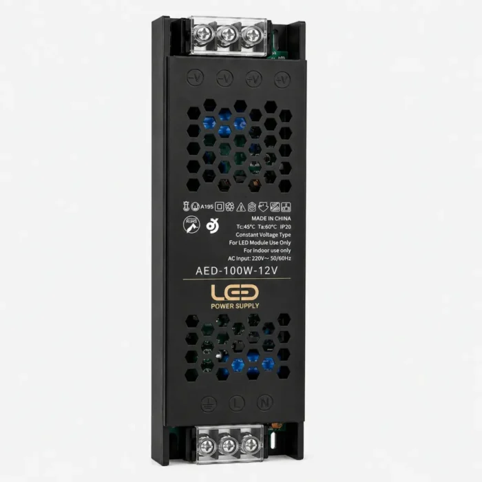 Alimentation LED 12V 100W pour rubans et modules LED