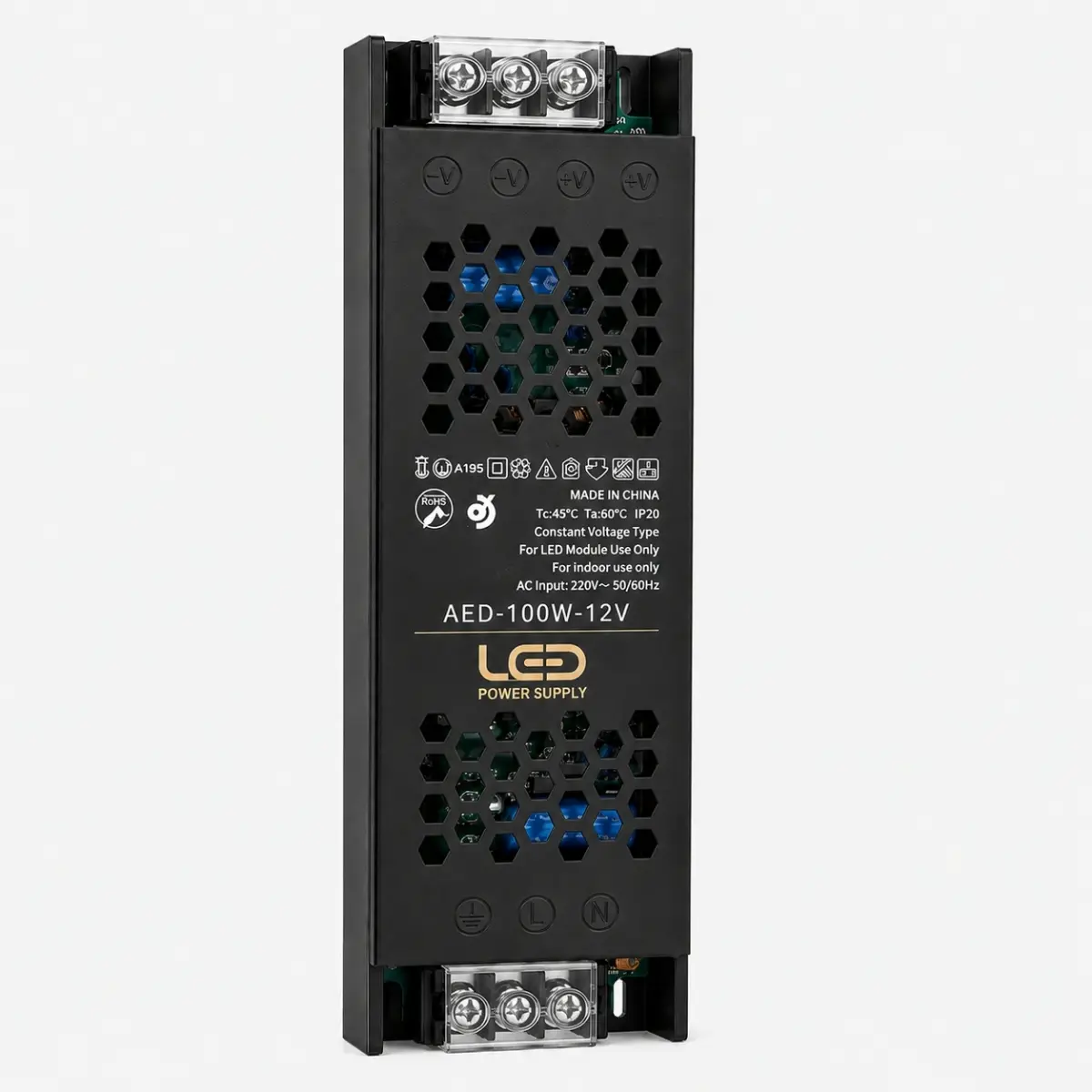 Alimentation LED 12V 100W pour rubans et modules LED
