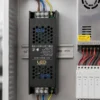 Alimentation LED installée dans un coffret électrique pour éclairage LED