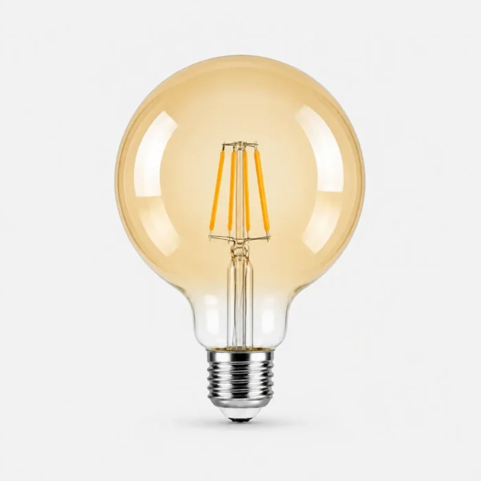 Ampoule LED G125 filament E27 2700K