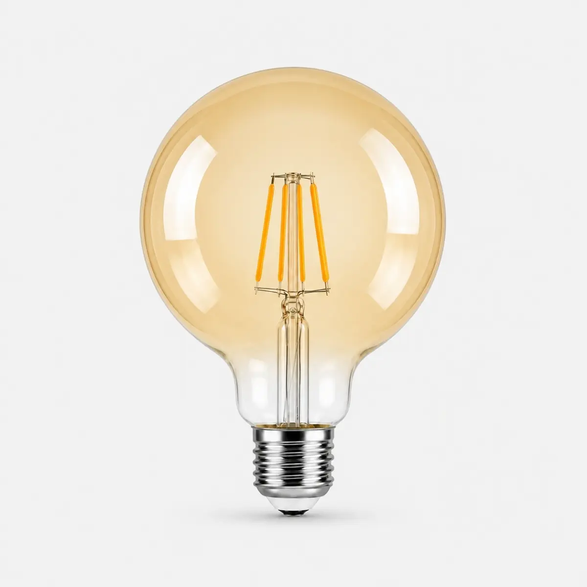 Ampoule LED G125 filament E27 2700K