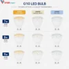 Ampoule LED GU10 avec options 7W 8W 9W et 3000K 4000K 6500K