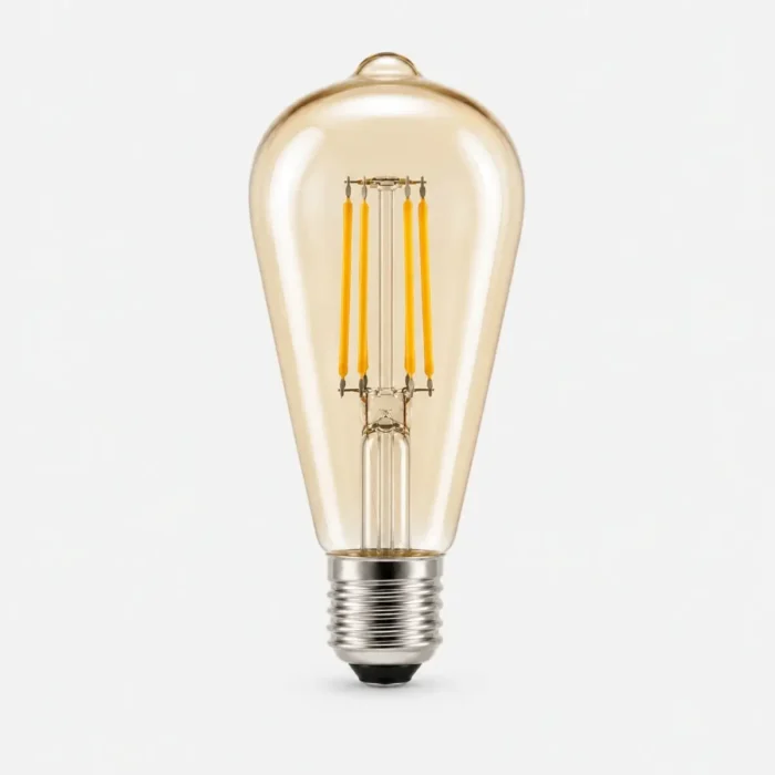 Ampoule LED ST64 filament E27 2700K vintage