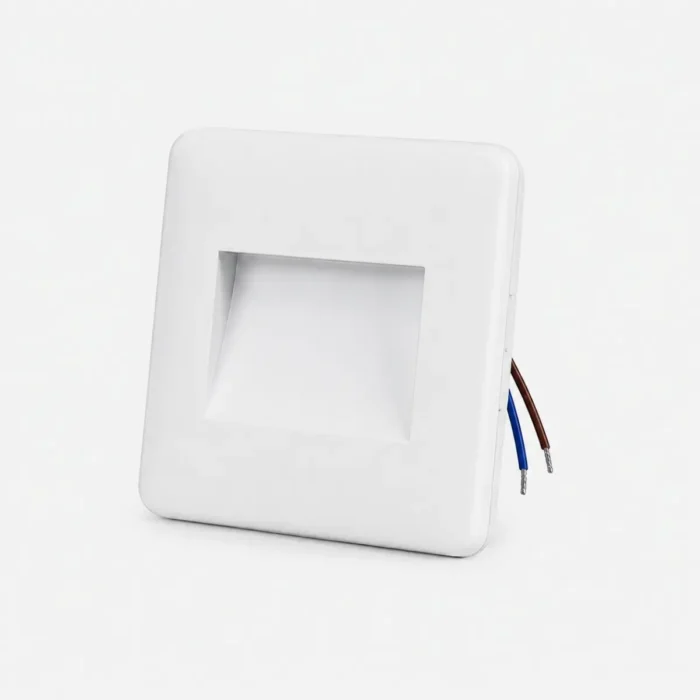 Applique escalier LED blanche IP65 2.5W 3000K