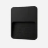 Applique murale LED noire pour escalier