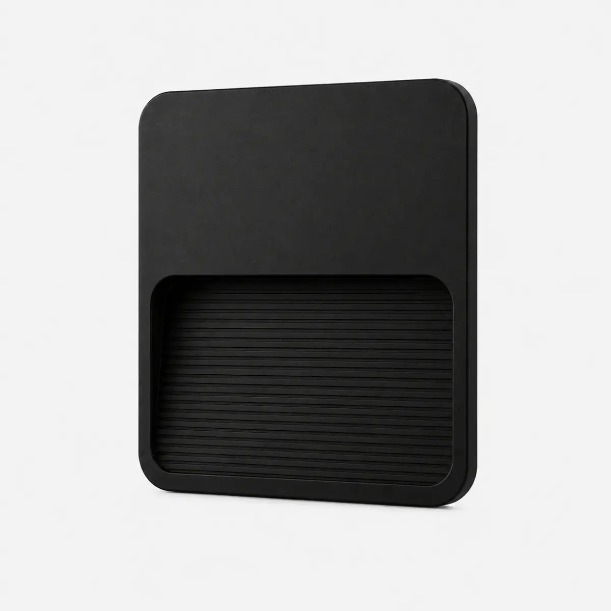 Applique murale LED noire pour escalier