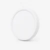 Panel LED apparent rond blanc pour installation plafond