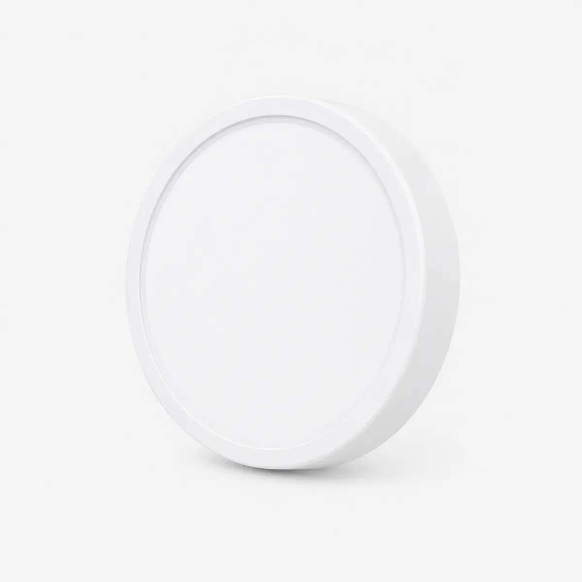 Panel LED apparent rond blanc pour installation plafond