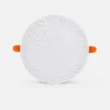 Panel LED crystal encastré rond avec clips de fixation