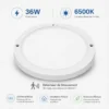Panel LED détecteur 36W 6500K avec allumage automatique