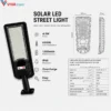Projecteur solaire LED 4.5W IP65 avec batterie 1200mAh et détecteur