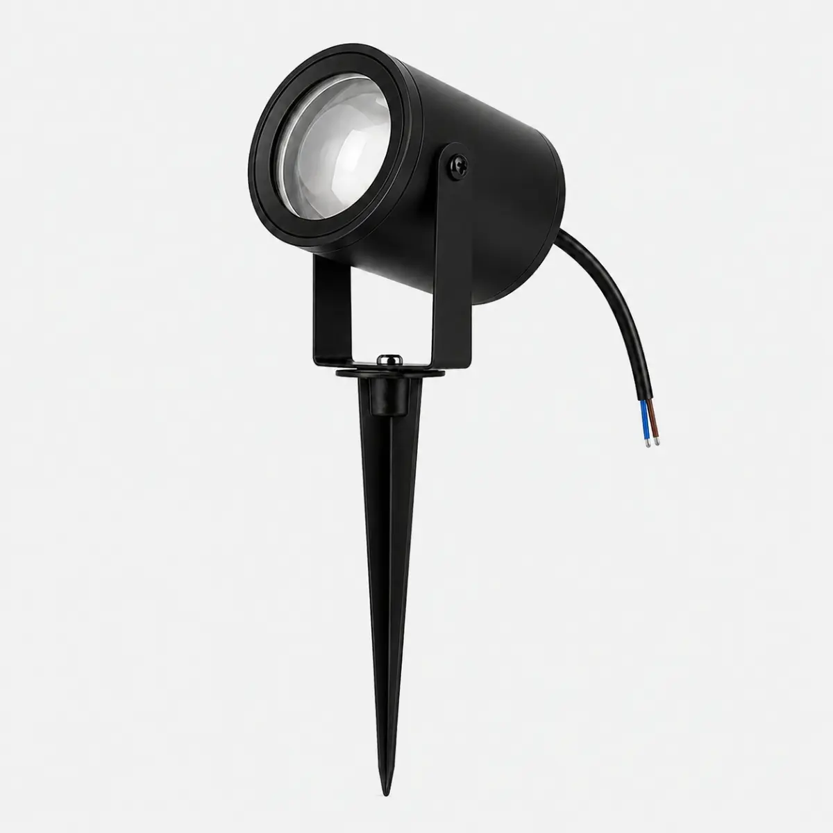 Projecteur LED jardin à piquet 5W IP65 noir