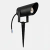 Projecteur LED jardin noir à piquet pour éclairage extérieur