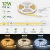 Ruban LED COB 220V 12W/m disponible en 3000K 4000K et 6500K