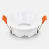 Spot encastrable rond blanc avec réflecteur blanc