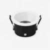 Spot encastrable rond GU5.3 blanc IP54 Ø75mm