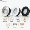 Spot encastrable rond LED Ø75mm IP20 AC 85-265V compatible LED