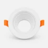 Support spot encastrable RH-MH1 blanc avec réflecteur blanc