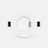 Support spot encastrable rond blanc compatible MR16 GU10