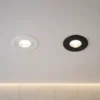 spot encastré plafond noir et blanc IP20