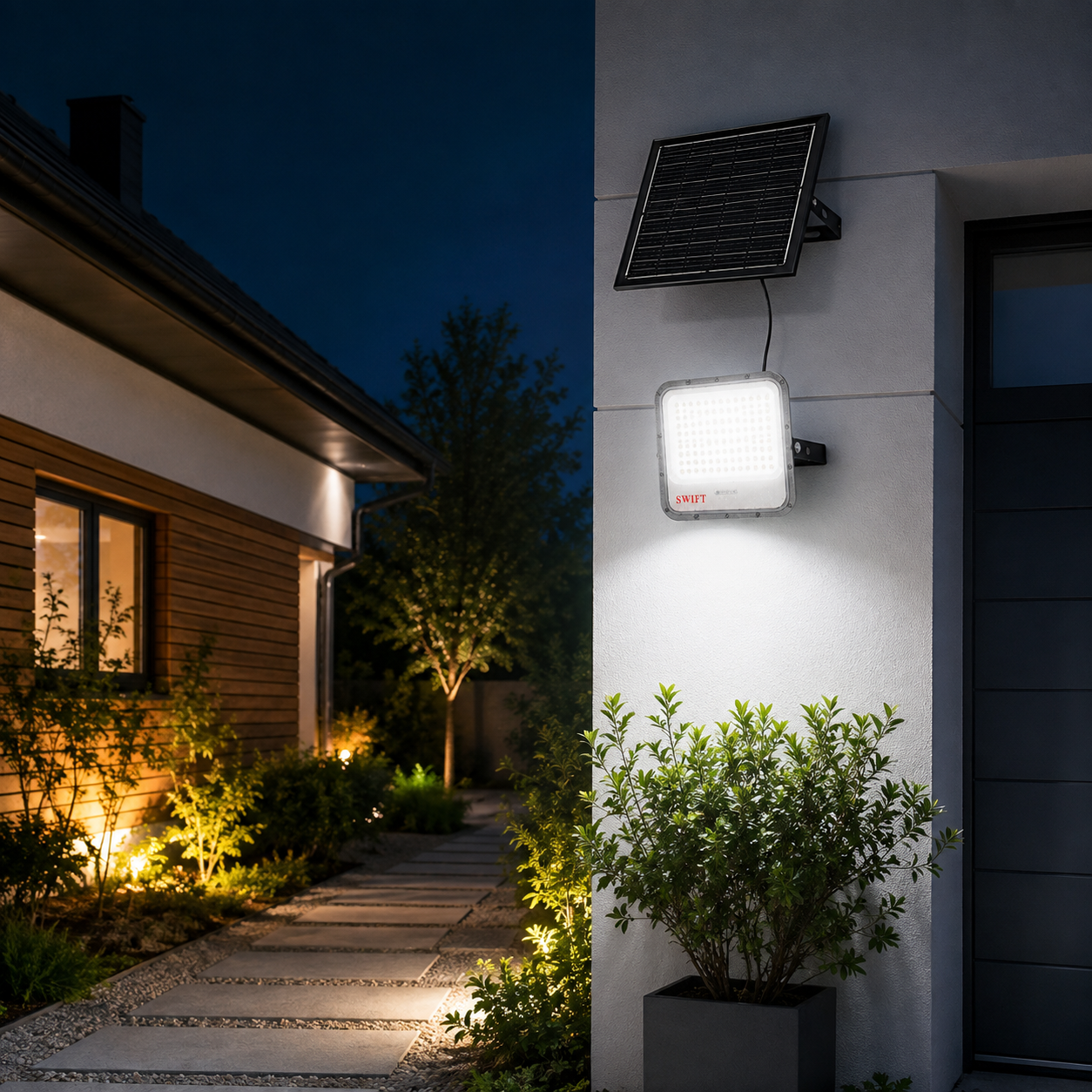 Projecteur Solaire LED SWIFT avec Télécommande – 100W à 400W – Image 2
